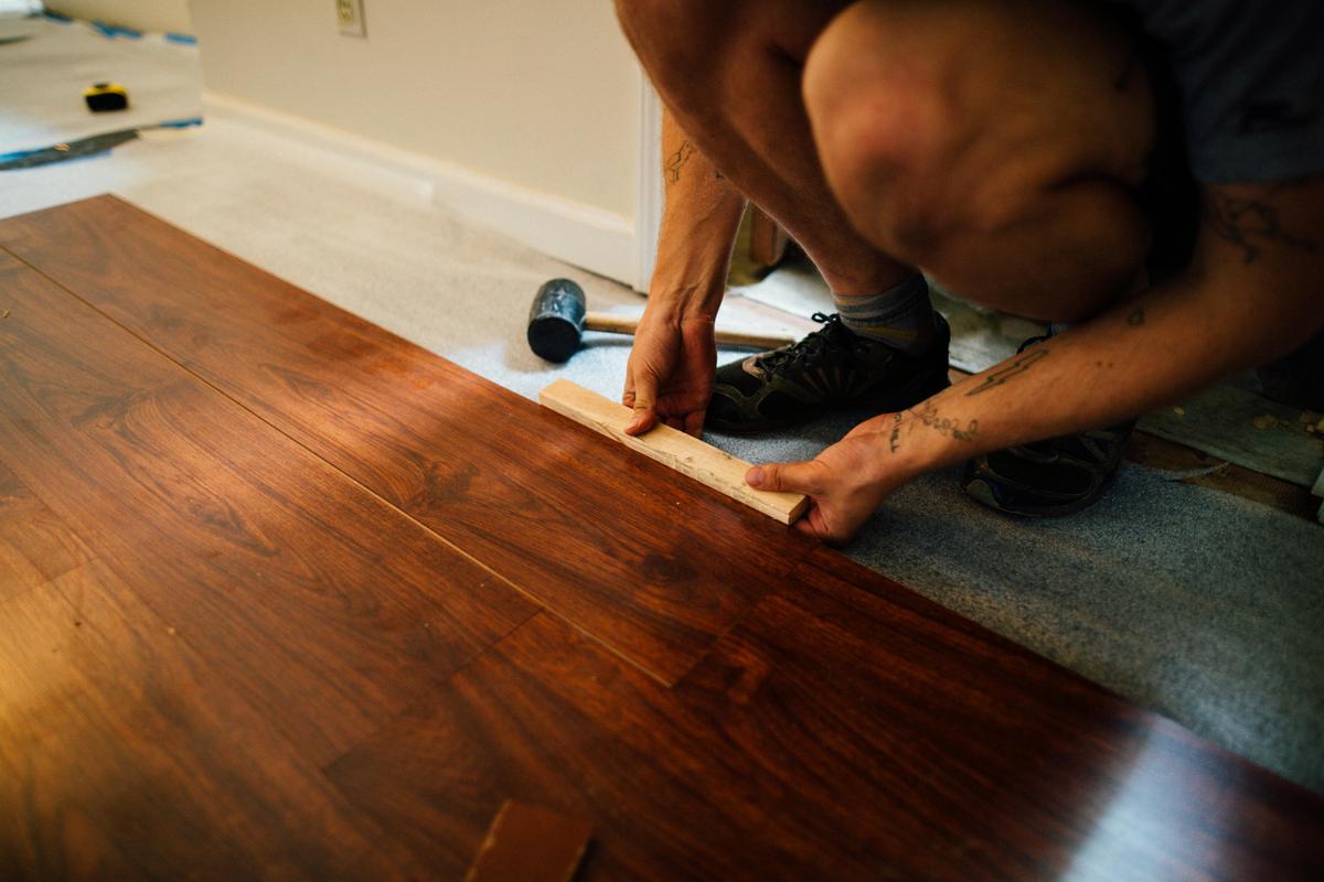 Epoxy garage floor
