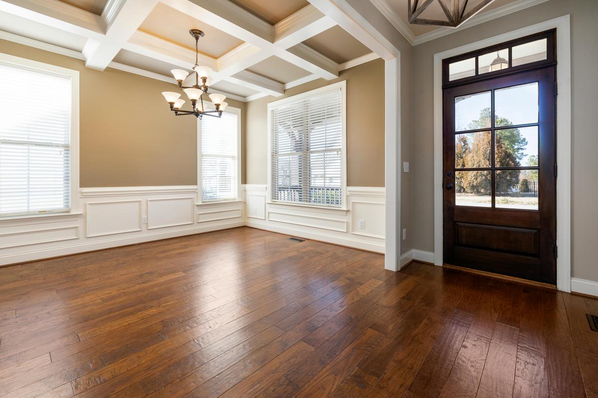 Luxury vinyl plank install